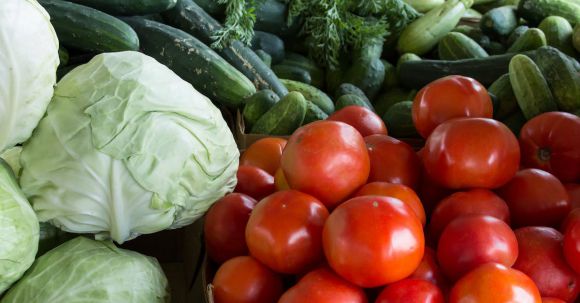 Vegetables - Pile of Assorted-varieties of Vegetables